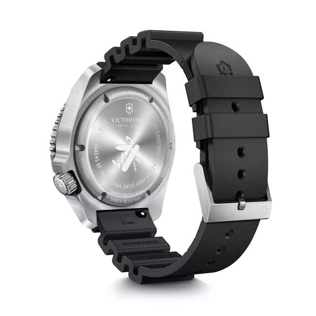 Victorinox Dive Pro Automatic Black Rubber Black Dial Watch 241994