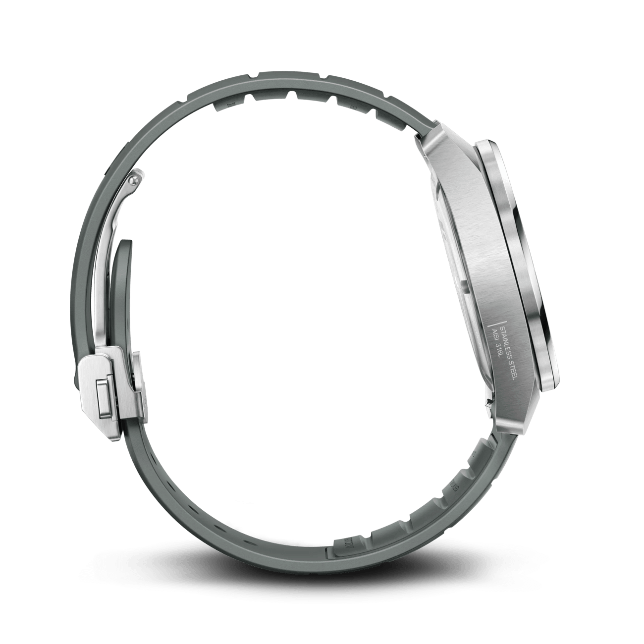 Victorinox Concept One Solar 39mm Grey Rubber and Dial Watch 242052