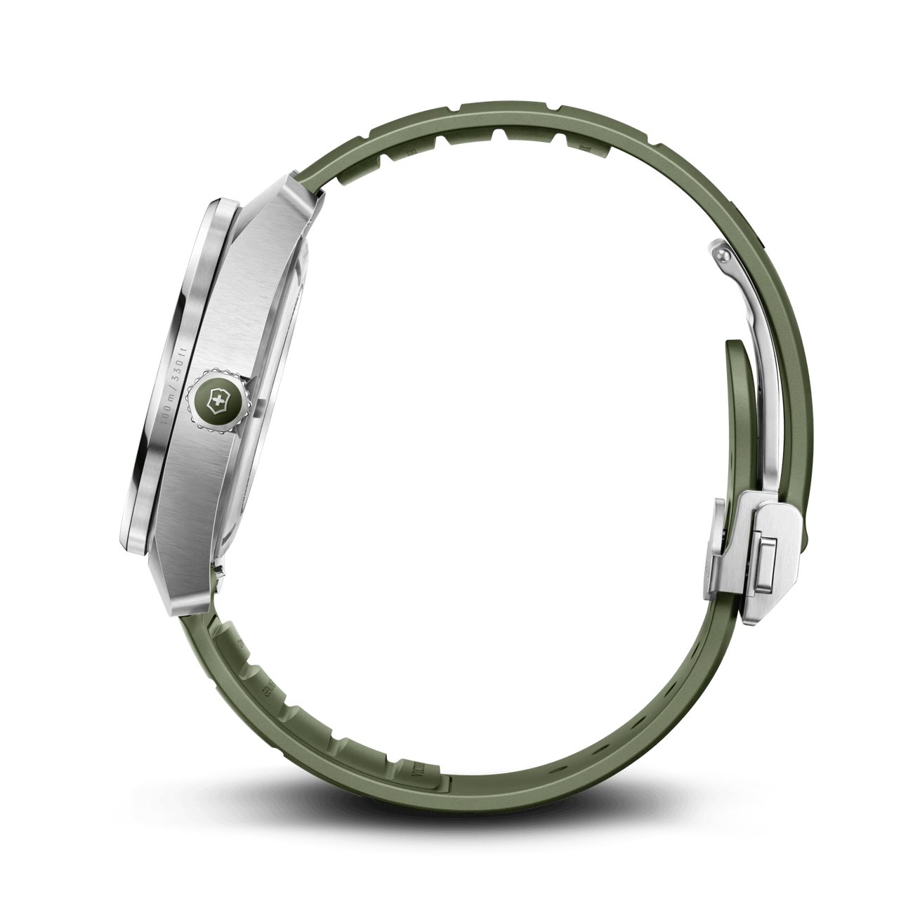 Victorinox Concept One Automatic 39mm Green Rubber and Dial Watch 242058