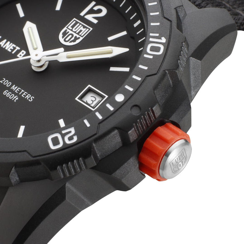 Luminox Bear Grylls Survival Eco Black Dial Black Fabric Watch XB.3722.ECO
