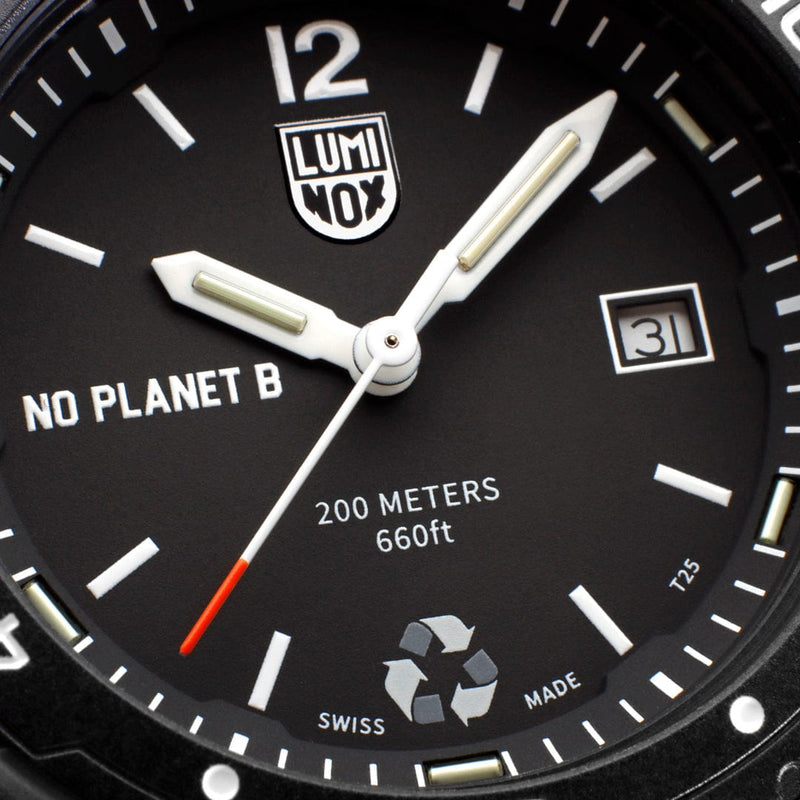 Luminox Bear Grylls Survival Eco Black Dial Black Fabric Watch XB.3722.ECO