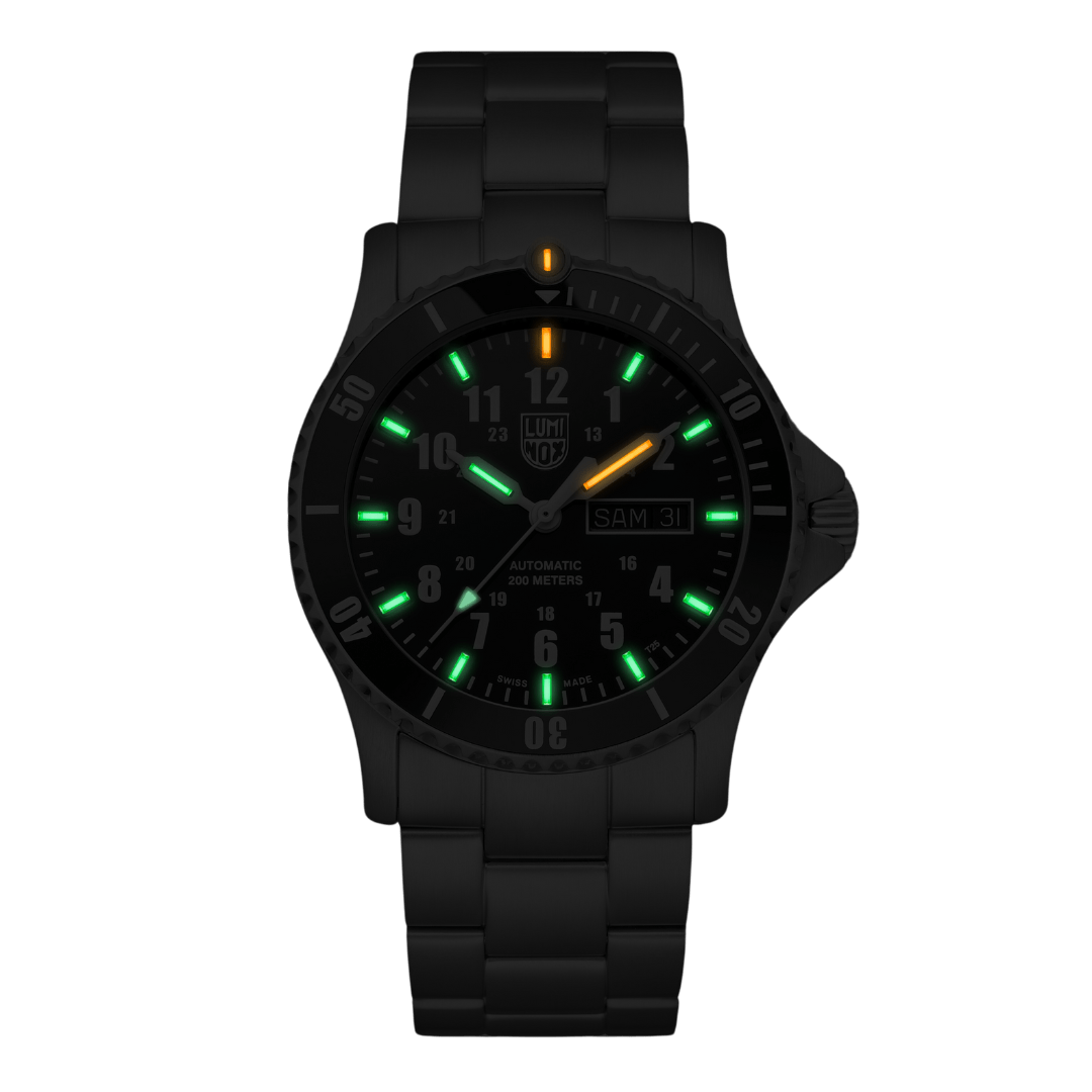 Luminox Automatic Sport Timer Black Dial Stainless Steel Watch XS.0921.M