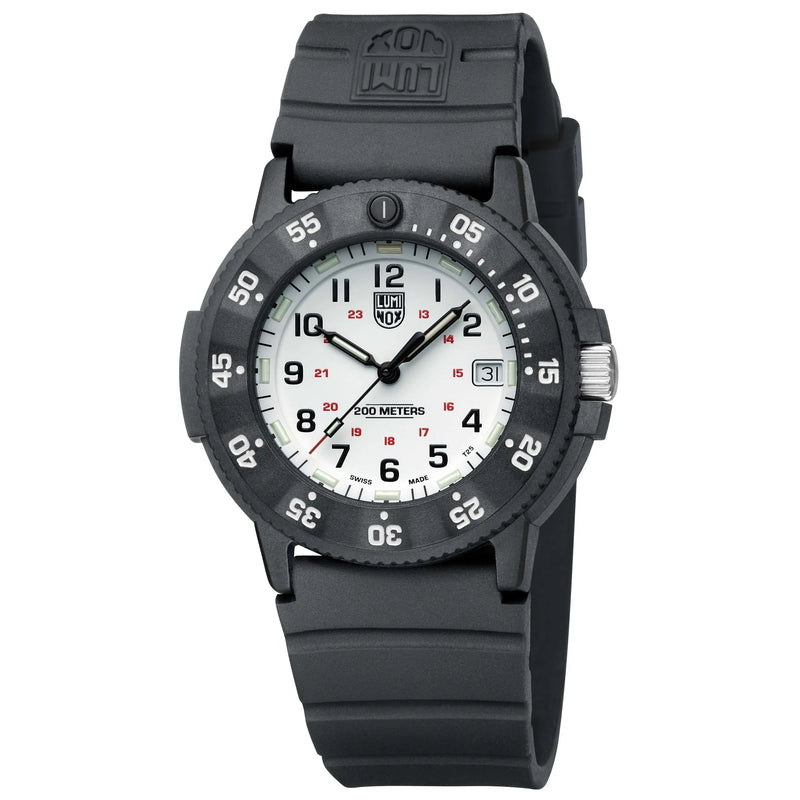 Luminox white face new arrivals