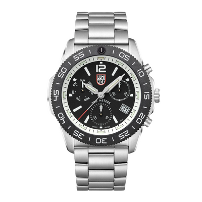 Luminox Pacific Diver Chronograph Black Dial Stainless Steel Watch XS.3141.M