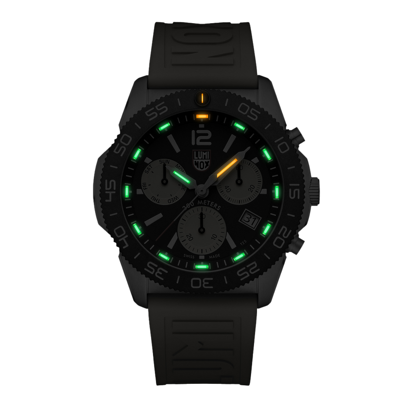 Luminox Pacific Diver Chronograph Black Dial Watch XS.3150