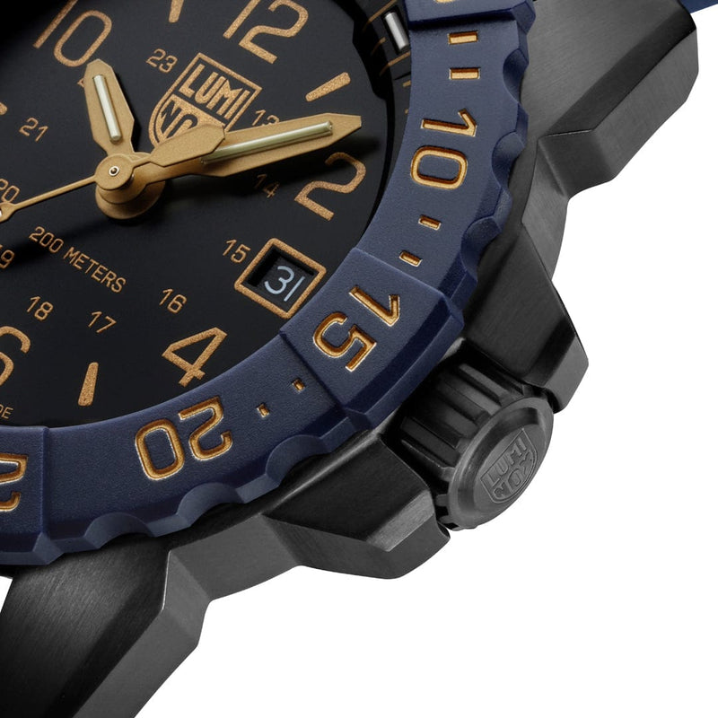 Luminox Navy Seal Foundation Back to the Blue Black Dial Watch XS.3255.CB.NSF