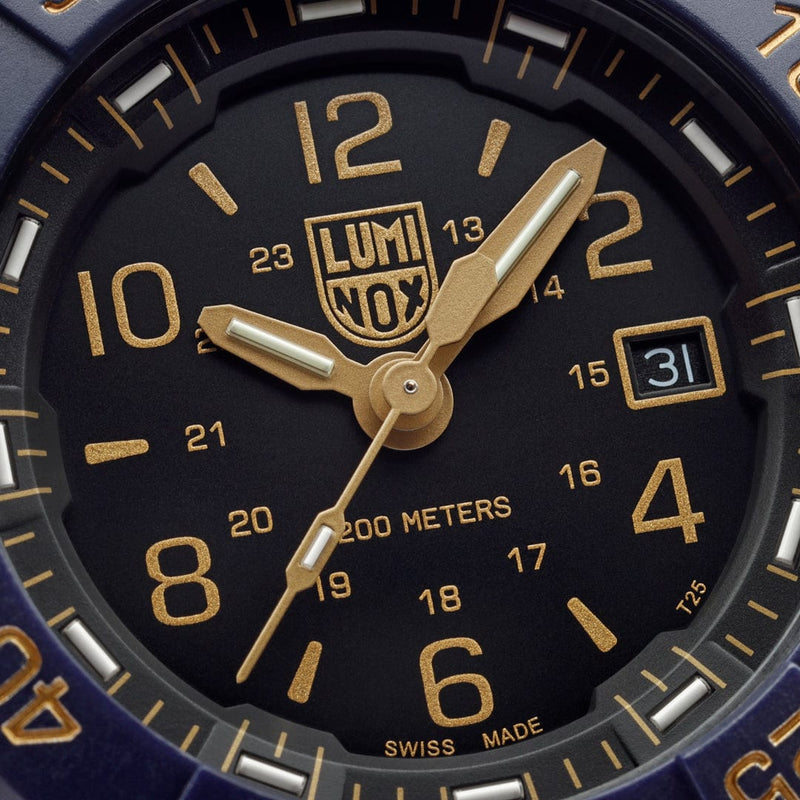Luminox Navy Seal Foundation Back to the Blue Black Dial Watch XS.3255.CB.NSF