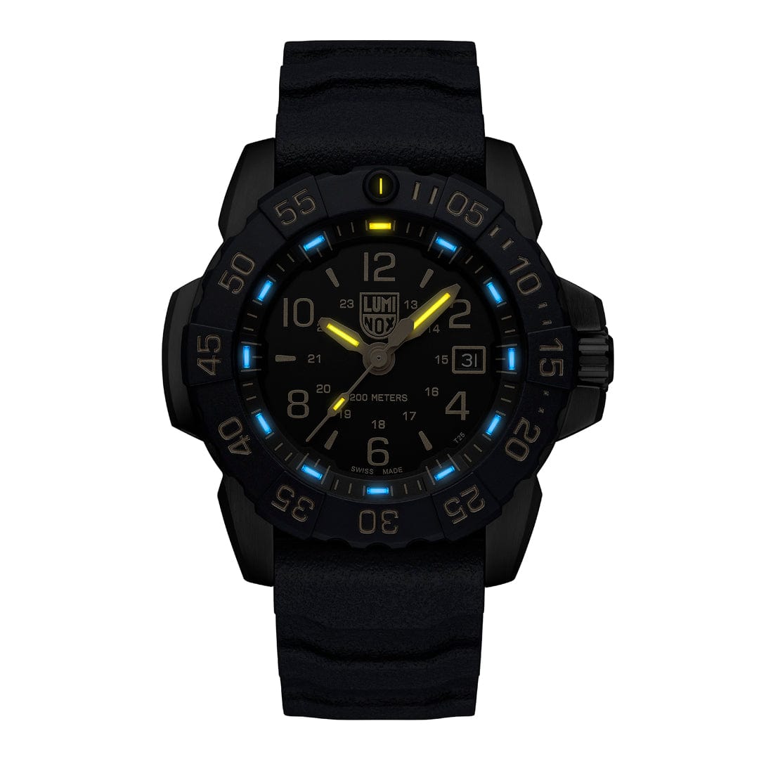 Luminox Navy Seal Foundation Back to the Blue Black Dial Watch XS.3255.CB.NSF