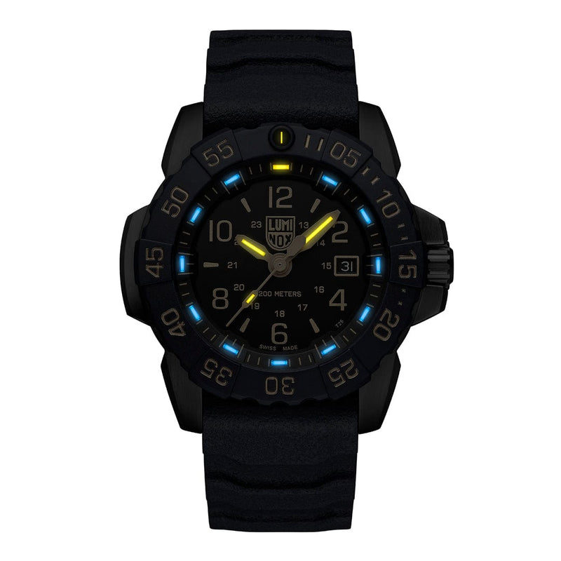 Luminox Navy Seal Foundation Back to the Blue Black Dial Watch XS.3255.CB.NSF