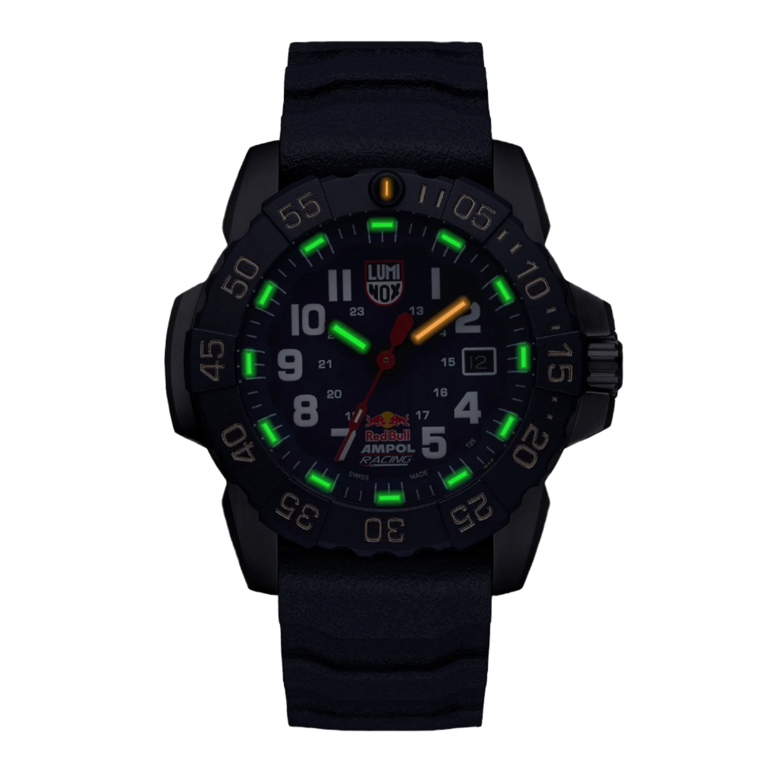 Luminox Original Navy Seal Red Bull Ampol Edition Rubber Watch XS.3501.ARB.N