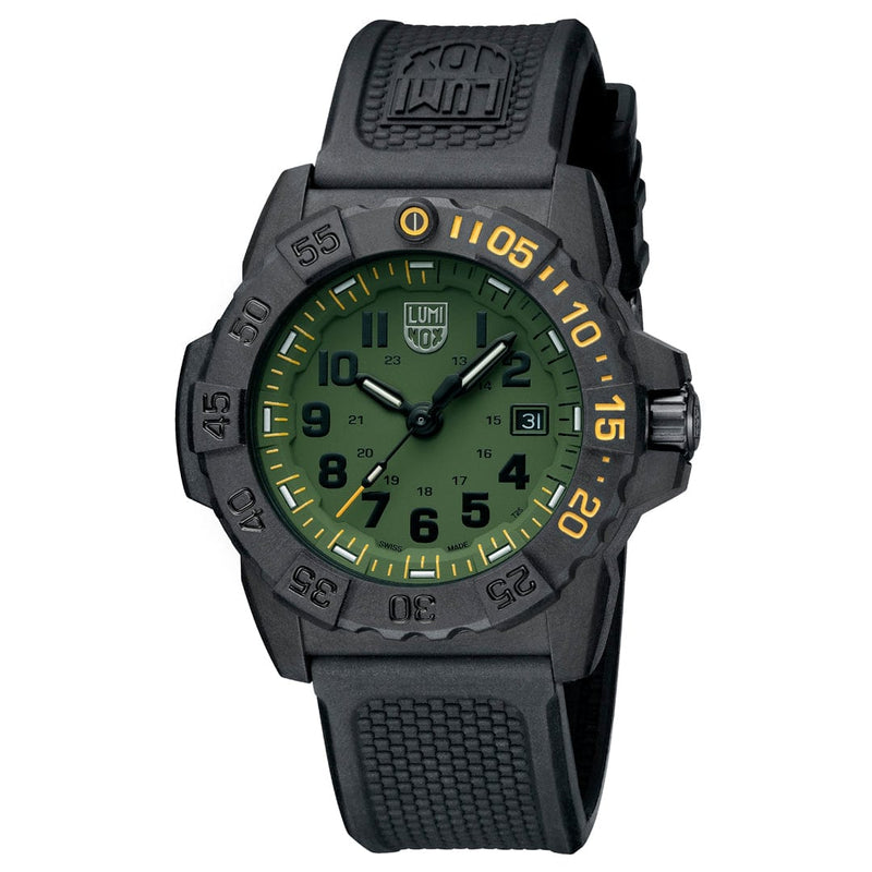 Luminox Navy Seal Foundation Green Dial Watch XS.3517.NSF.SET