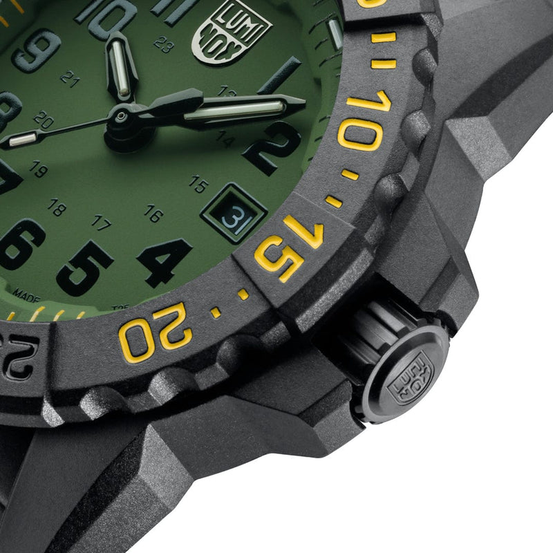Luminox Navy Seal Foundation Green Dial Watch XS.3517.NSF.SET