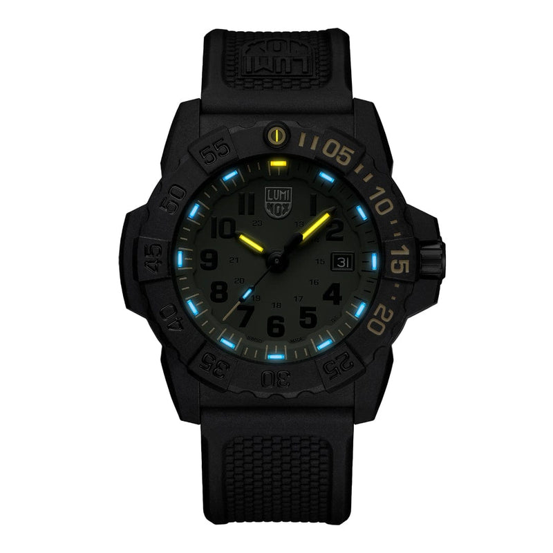 Luminox Navy Seal Foundation Green Dial Watch XS.3517.NSF.SET
