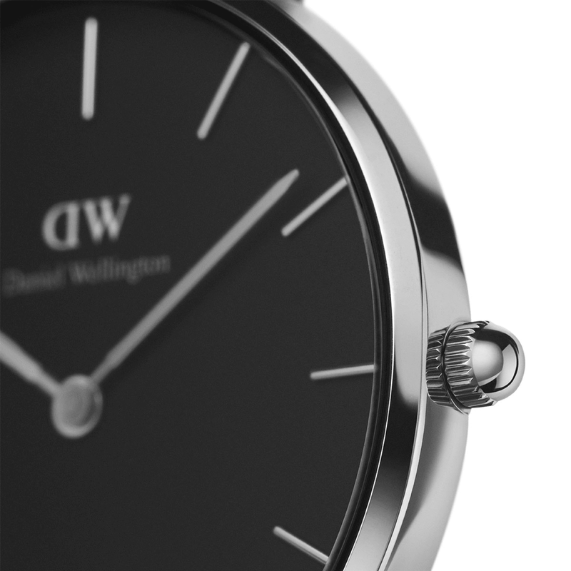 Daniel Wellington Petite 28mm Reading Black Dial Watch DW00100235