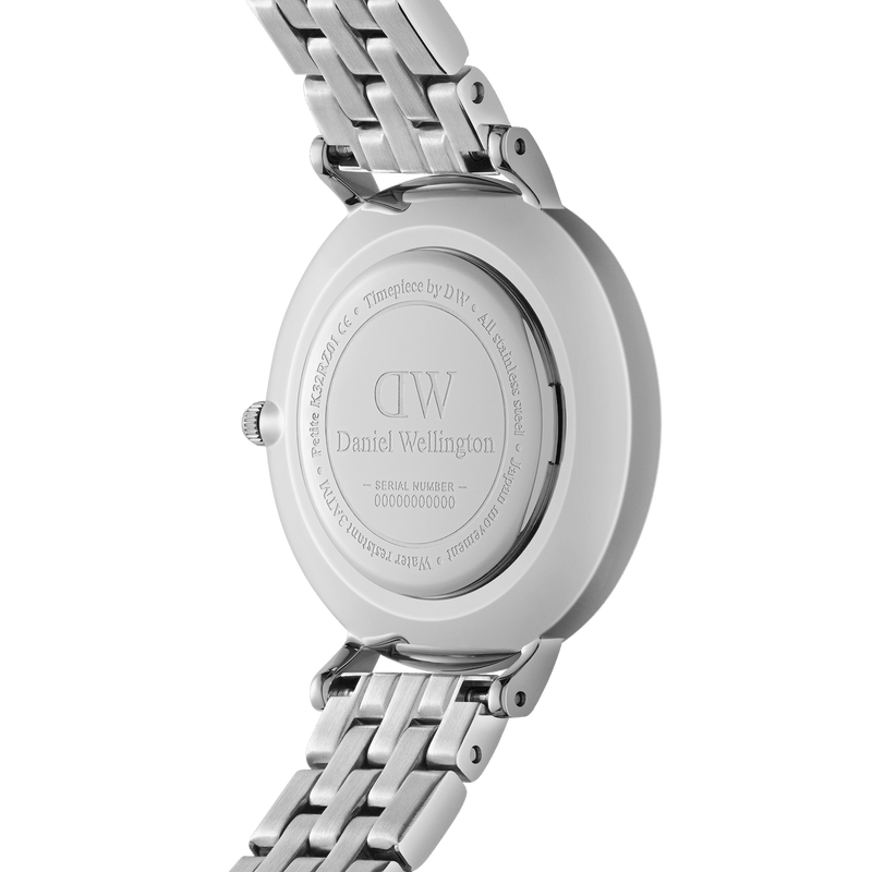 Daniel Wellington Petite Roman Numerals 5-Link Silver Watch DW00100685