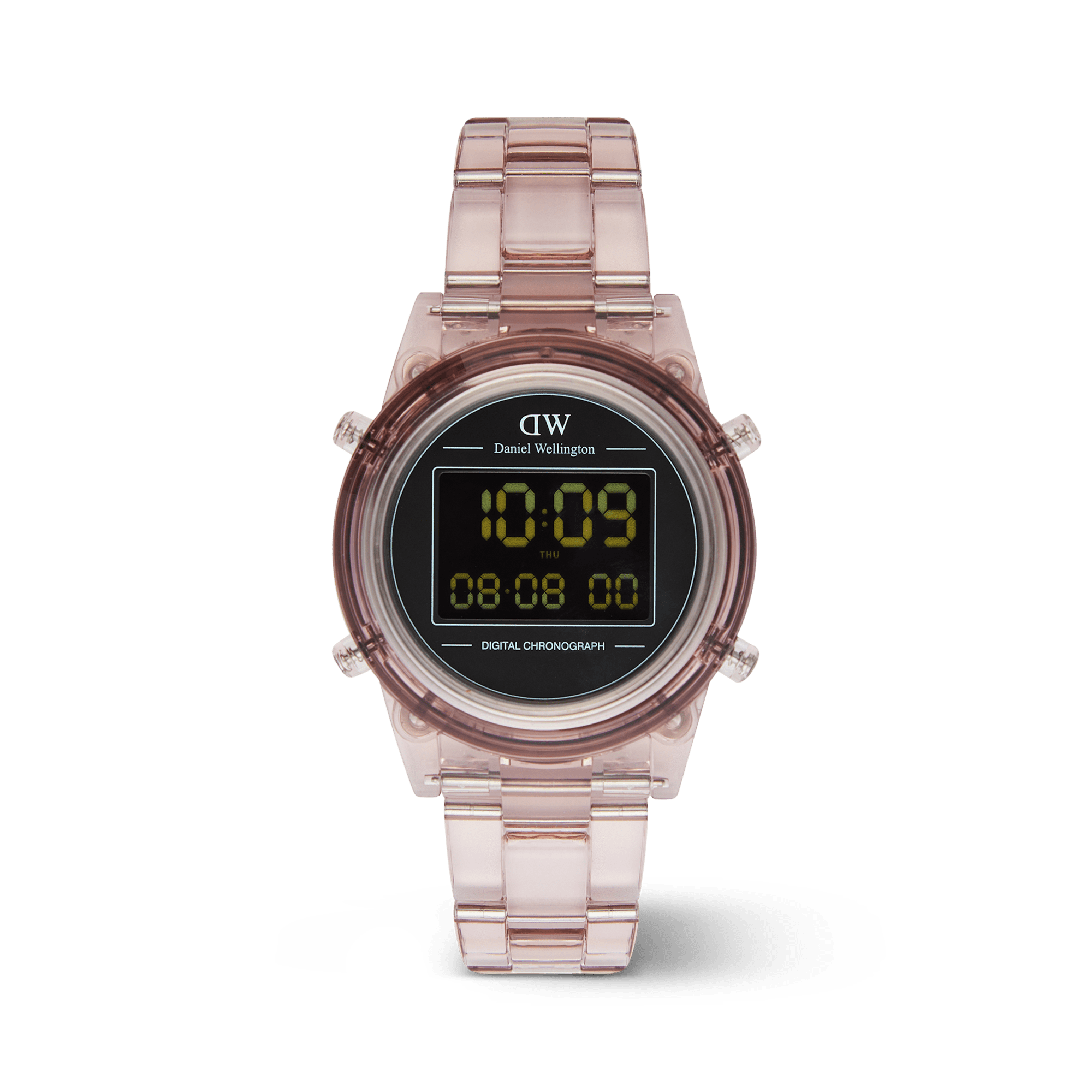 Daniel Wellington Retro Digital Dark Pink Watch – Watch Direct