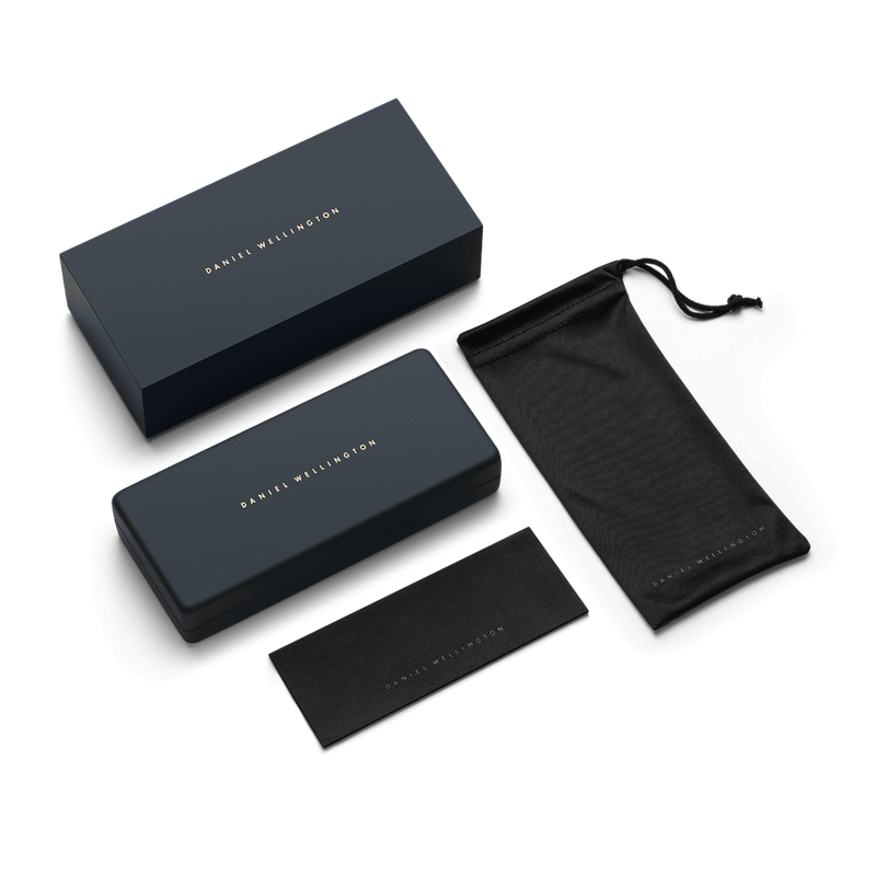 Daniel Wellington Rectangular Bio-Acetate Grey Sunglasses DW01100044