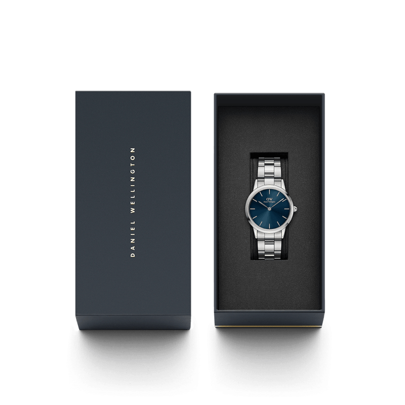 Daniel Wellington Iconic Link Arctic 28mm Blue White Watch DW00100457
