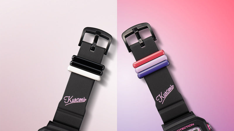 Baby G Kuromi Collaboration Black Resin Band Watch BGD10KKM-1D