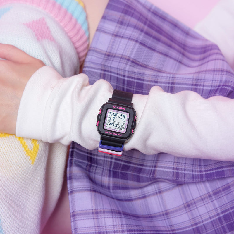 Baby G Kuromi Collaboration Black Resin Band Watch BGD10KKM-1D