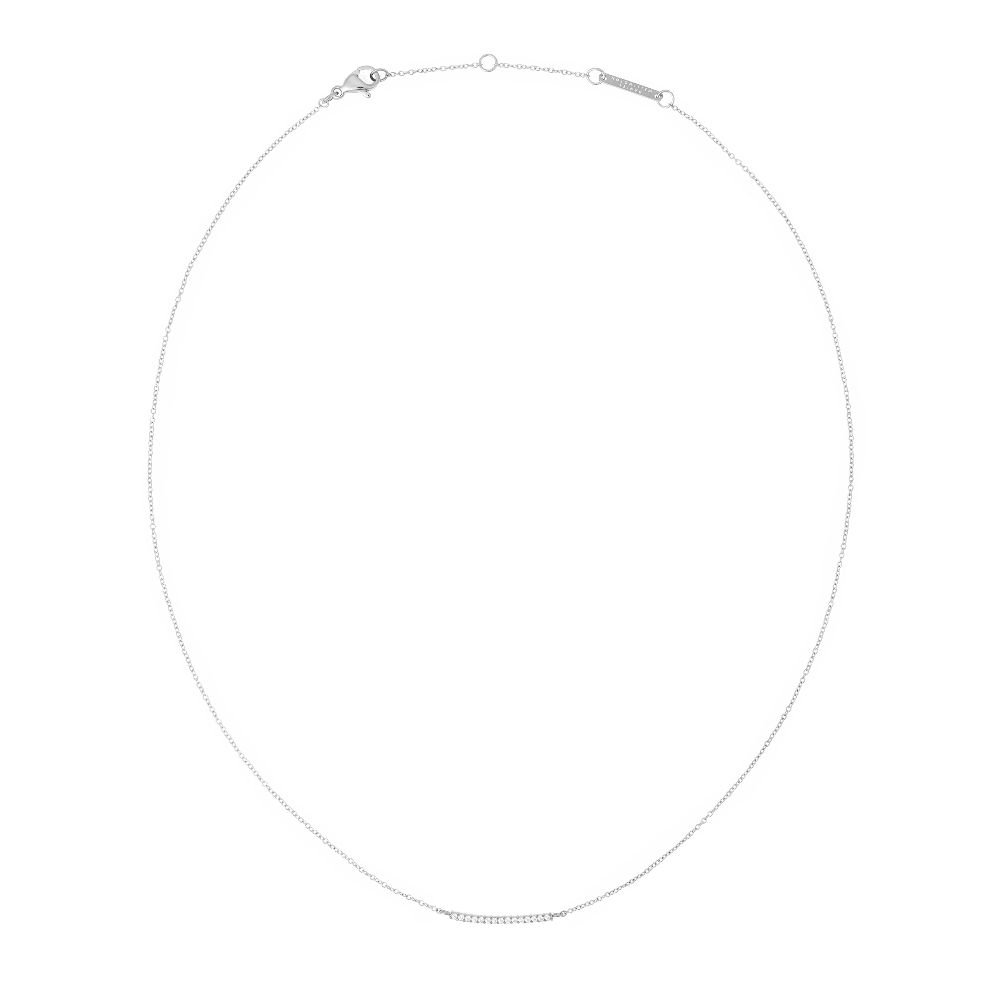 Daniel Wellington Mirelle Eternity Necklace Silver