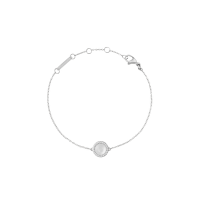 Daniel Wellington Audrey Mother of Pearl Silver Bracelet DW00401435