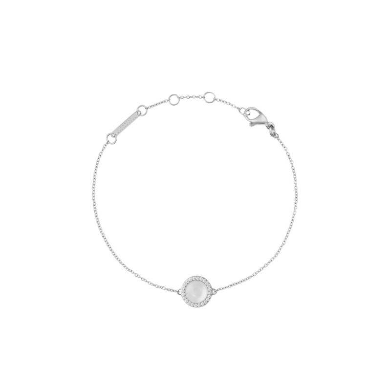 Daniel Wellington Audrey Mother of Pearl Silver Bracelet DW00401435