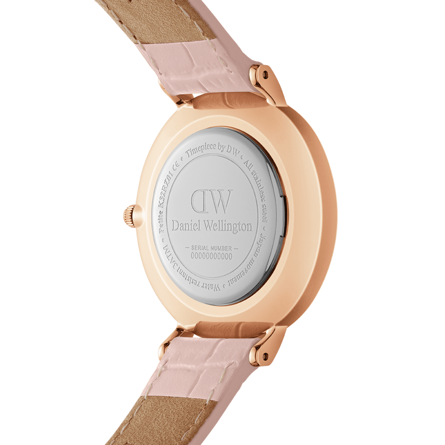 Daniel Wellington Petite Rouge Pink Leather Strap Watch DW00100514