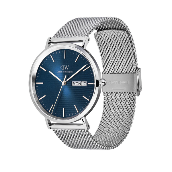 Daniel Wellington Classic Sterling Arctic Blue Dial Watch DW00100833