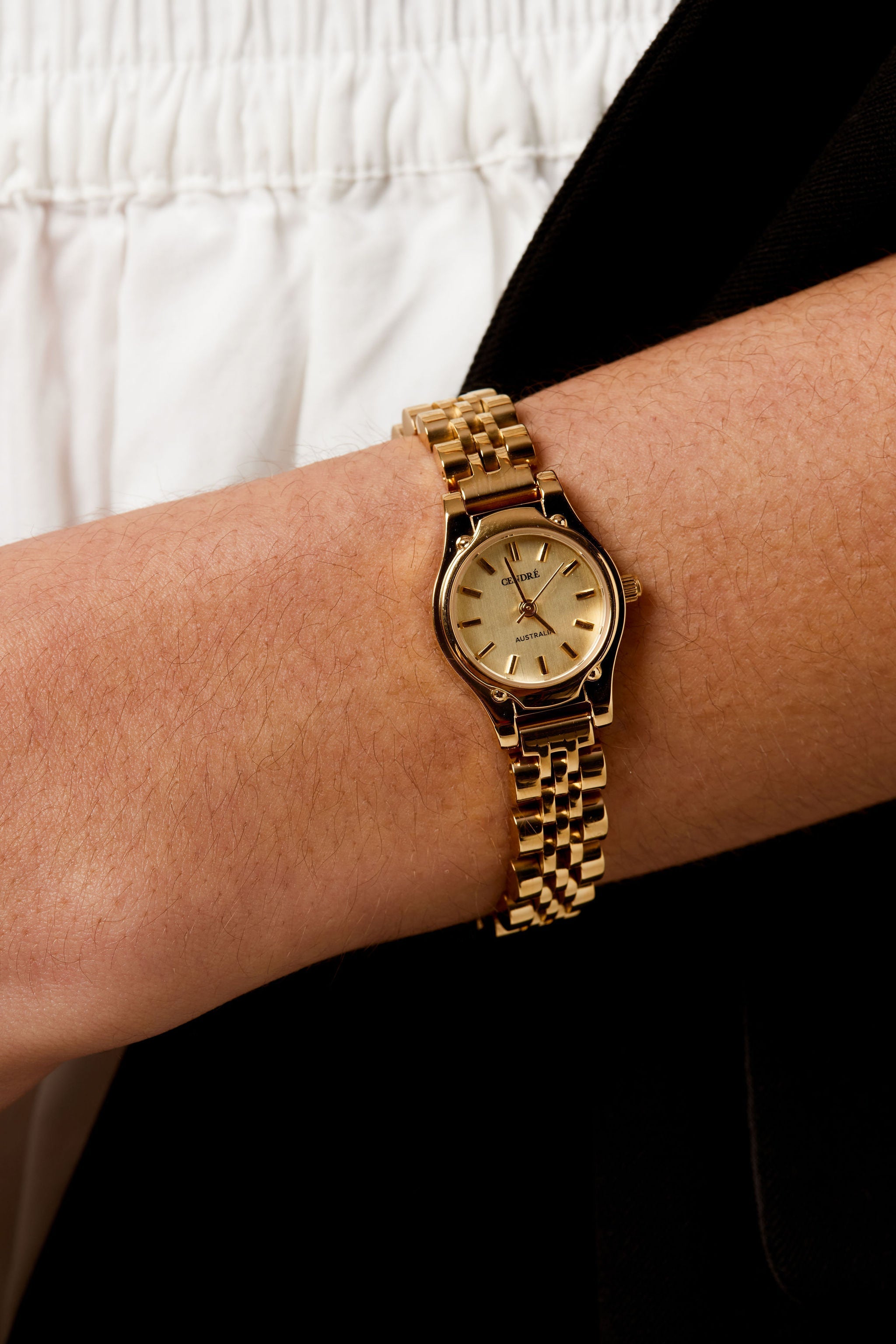 Cendré Isobel Gold Dial 14K Gold Women's Watch — view 4
