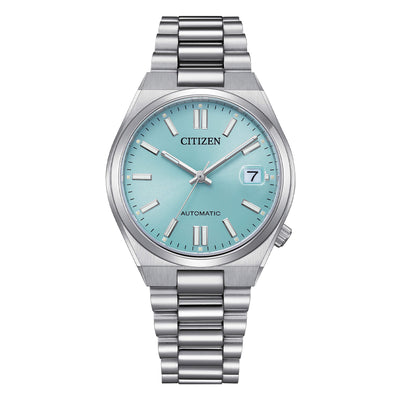 Citizen Tsuyosa Automatic Turquoise Dial Stainless Steel Watch NJ0200-50L