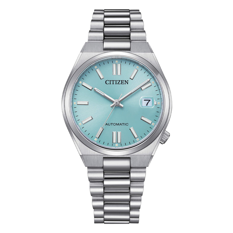 Citizen Tsuyosa Automatic Turquoise Dial Stainless Steel Watch NJ0200-50L