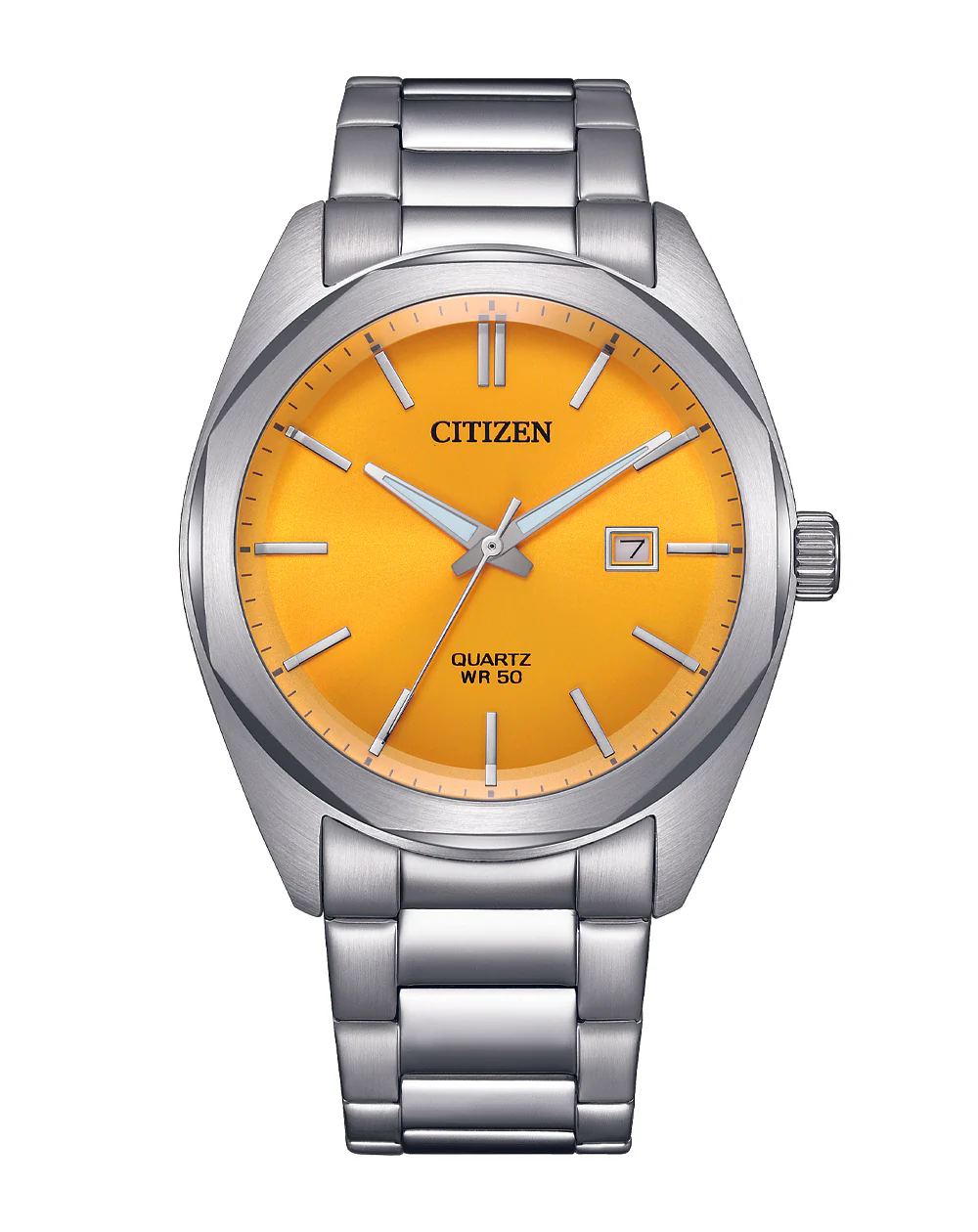 Citizen Quartz Yellow Dial Men's Watch BI5110-54Z