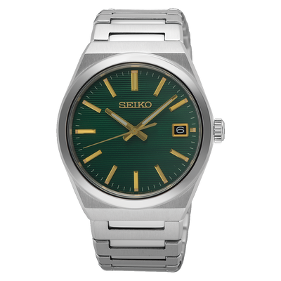 Seiko Conceptual Analogue Green Dial Mens Watch SUR601P