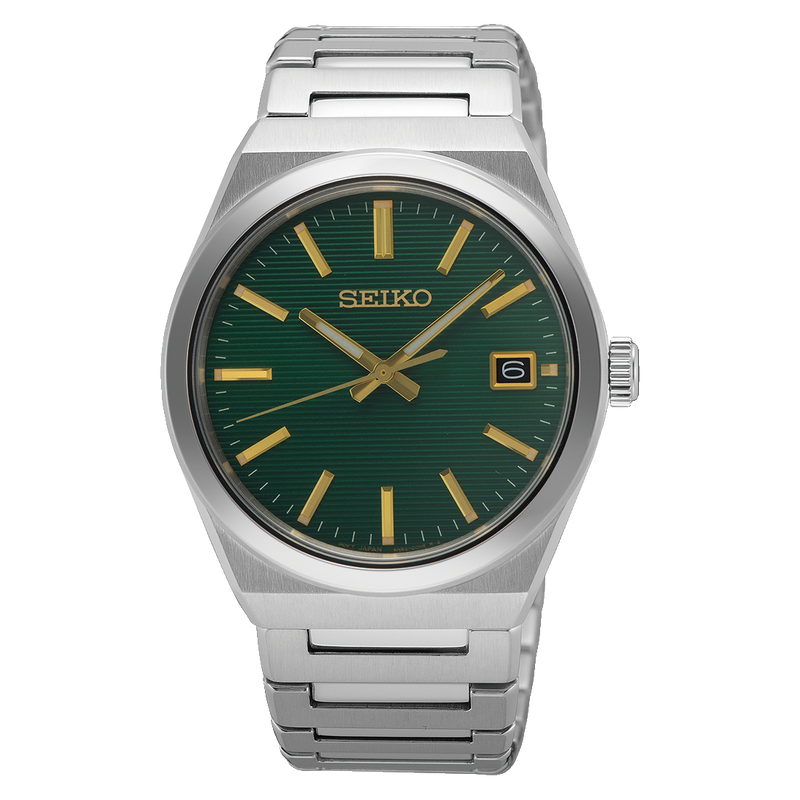 Seiko Conceptual Analogue Green Dial Mens Watch SUR601P