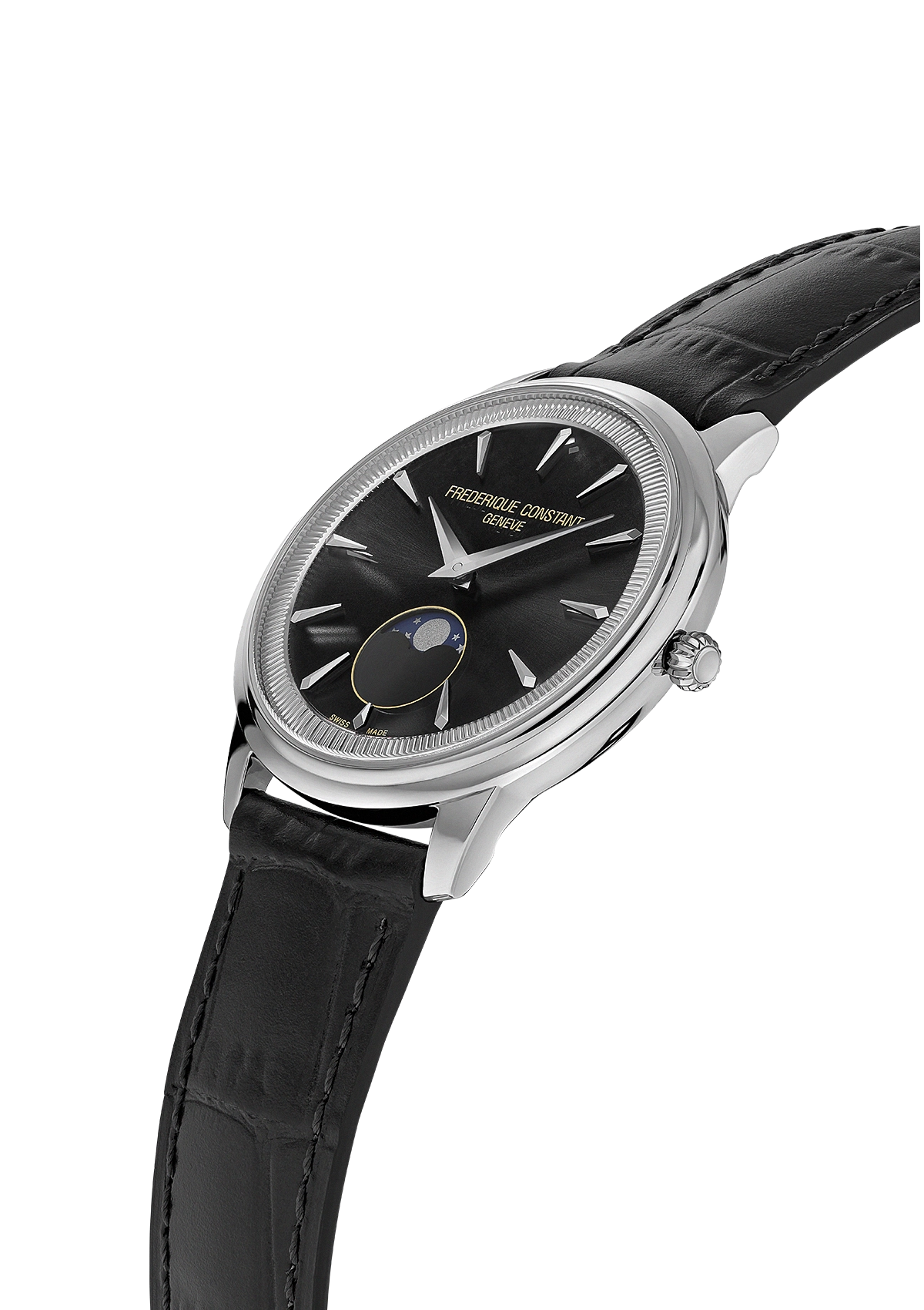 Frederique Constant Classics Moneta Moonphase Black FC-206B3S6