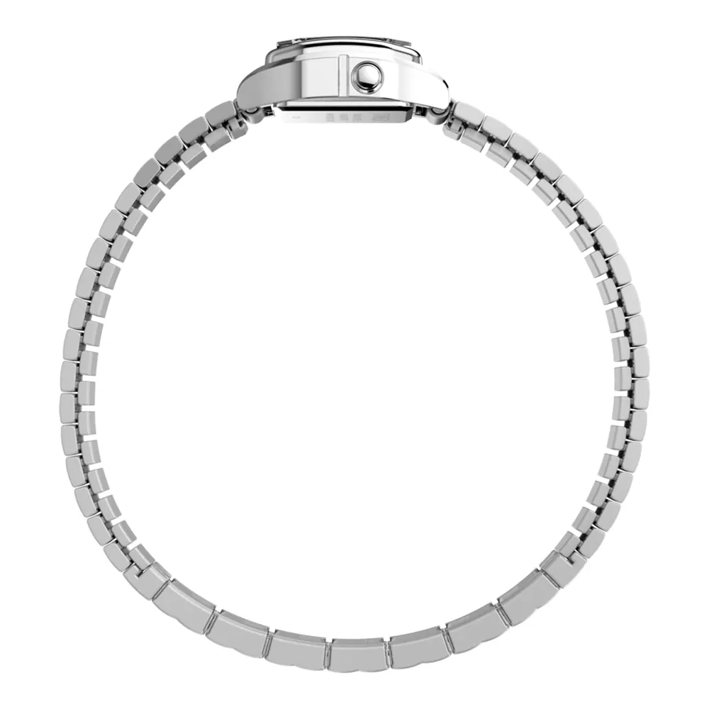 Timex T80 Digital Stainless Steel Teeny Tiny Watch TW2Y46500