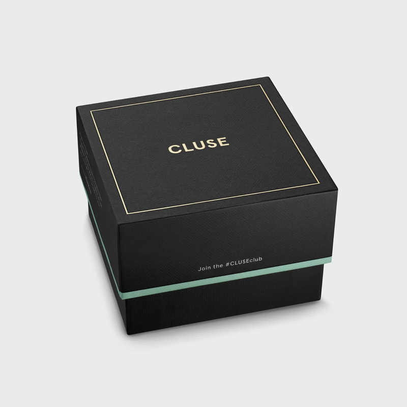 CLUSE Quartaut Chrono Yellow Dial Stainless Steel Band CW52004