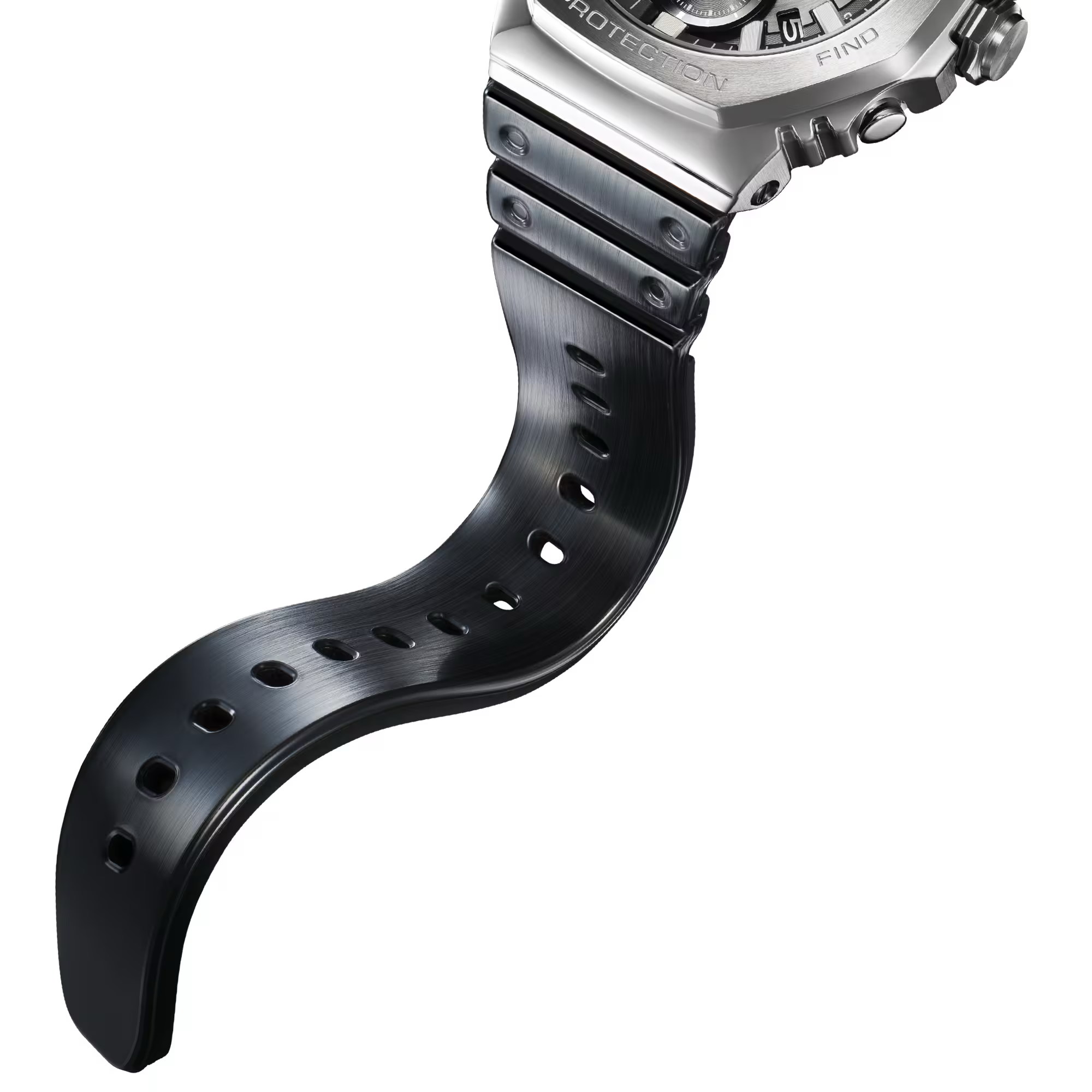 G-Shock Full Metal Case Dial Black Resin Band Watch GMCB2100Y-1A