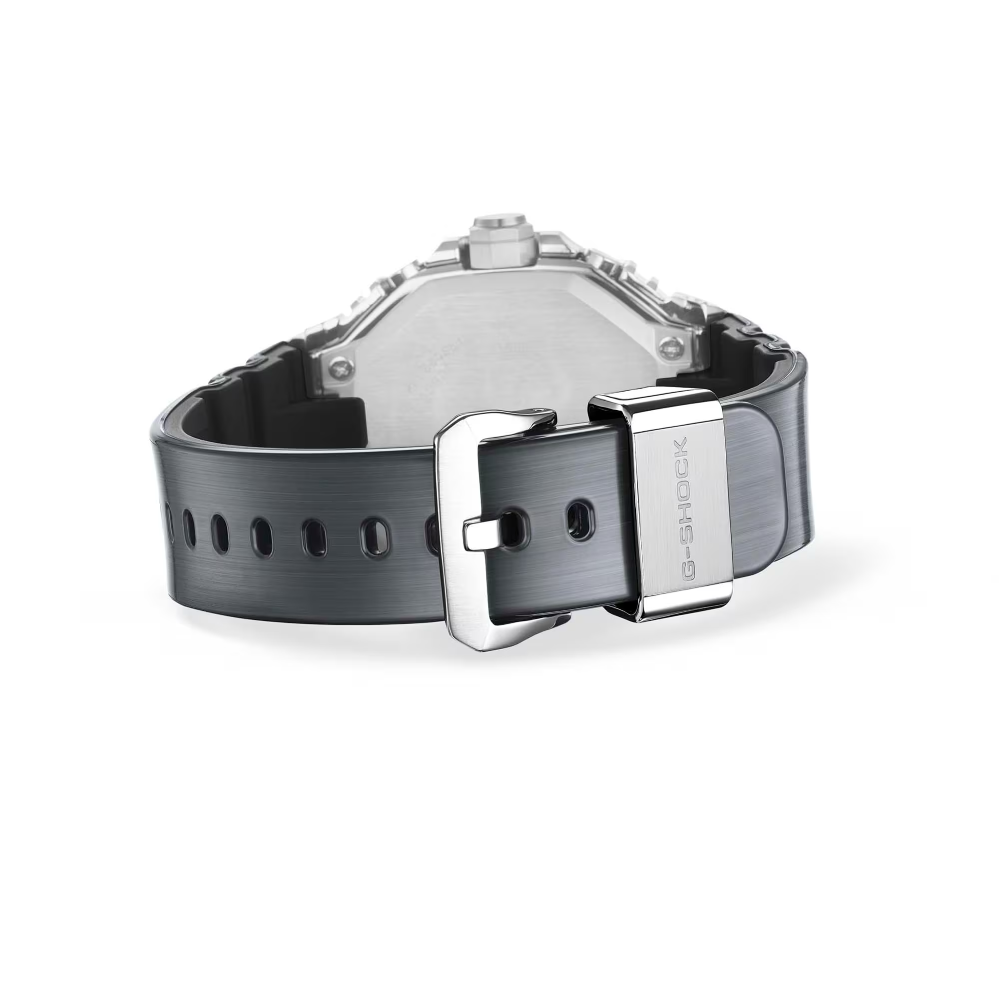 G-Shock Full Metal Case Dial Black Resin Band Watch GMCB2100Y-1A