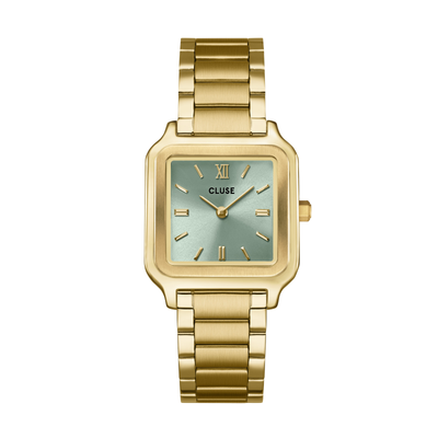CLUSE Gracieuse Sage Green Dial Gold Stainless Steel Bracelet CW11909