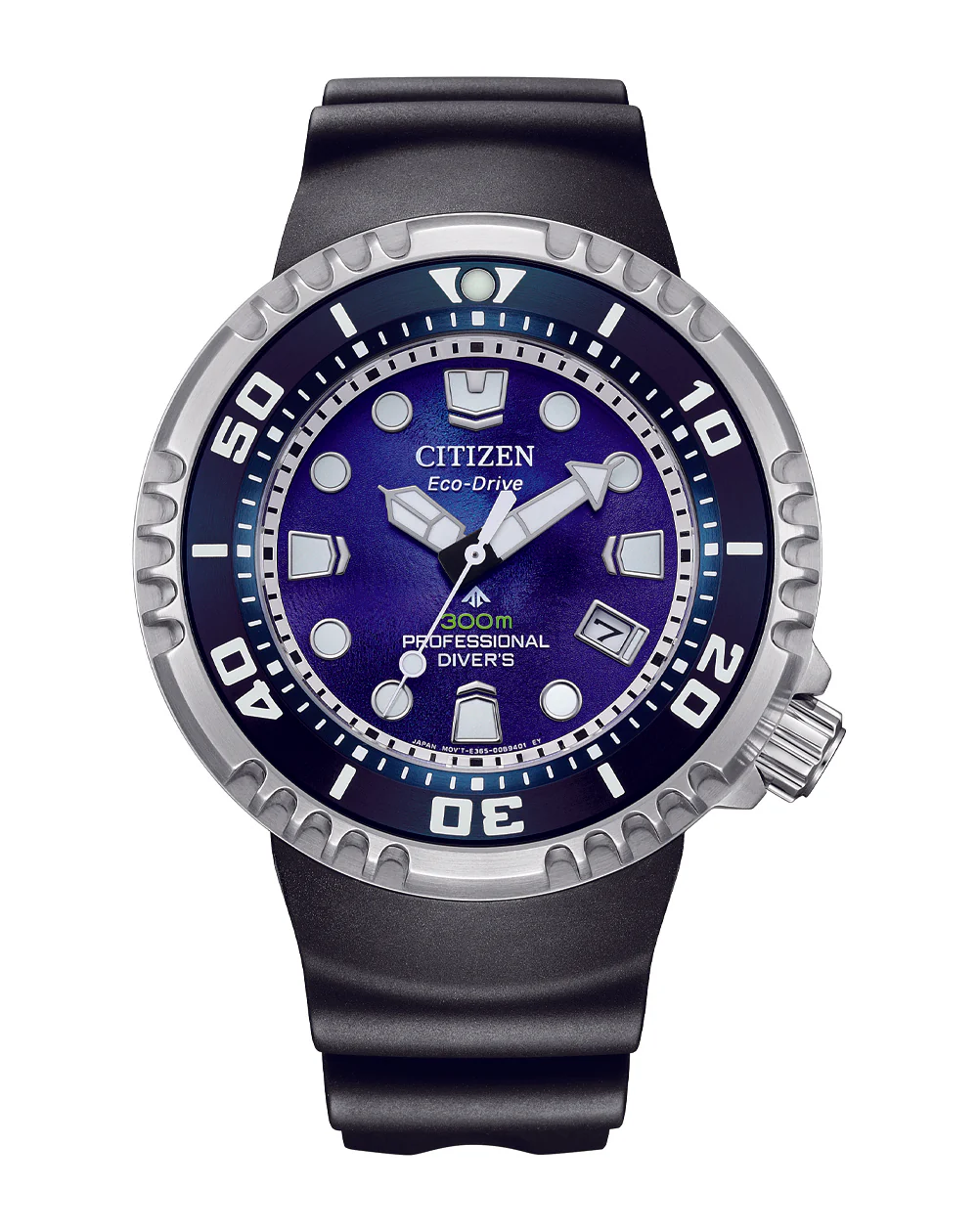 Citizen Promaster Limited Edition Blue Dial Black Band 300M Men's Watch BN1025-08L