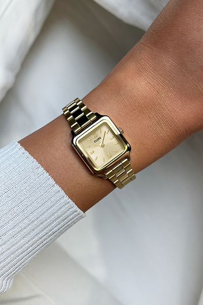 CLUSE Gracieuse Mini Gold Dial Gold Tone Stainless Steel Bracelet CW5502
