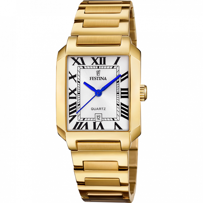 Festina Elegant White Dial Gold Stainless Women's Watch F20680/1