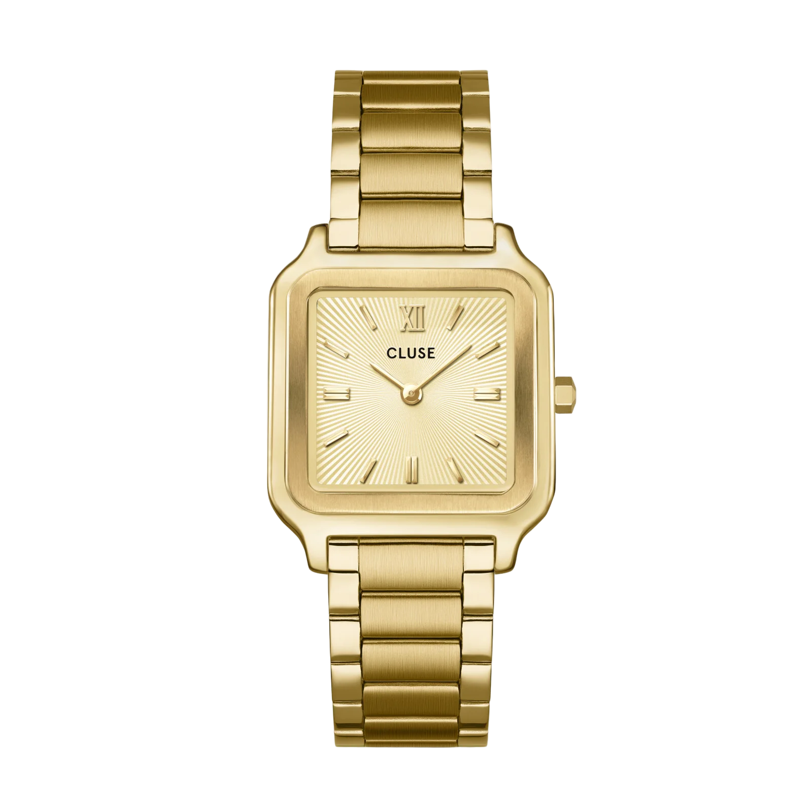 CLUSE Gracieuse Gold Dial Gold Sunray Tone Stainless Steel Bracelet CW11911