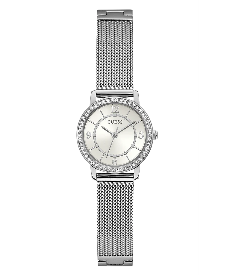 GUESS Ladies Silver Tone Analog Watch GW0534L1
