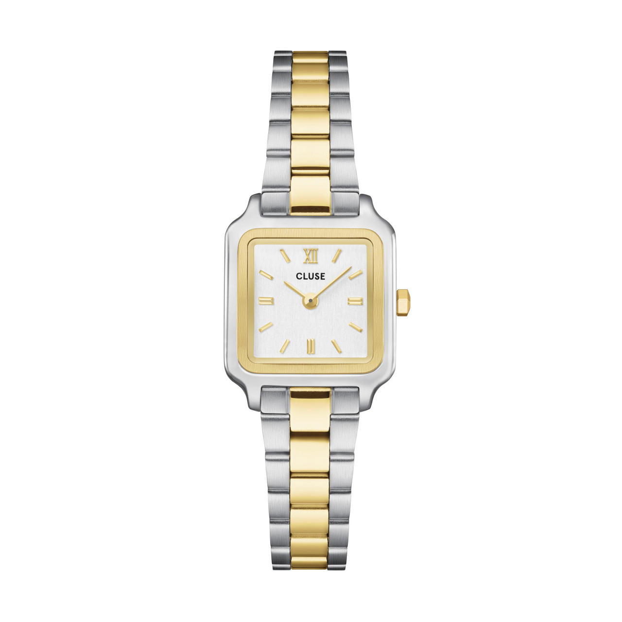 CLUSE Gracieuse White Dial Two Tone Stainless Steel Bracelet CW15501