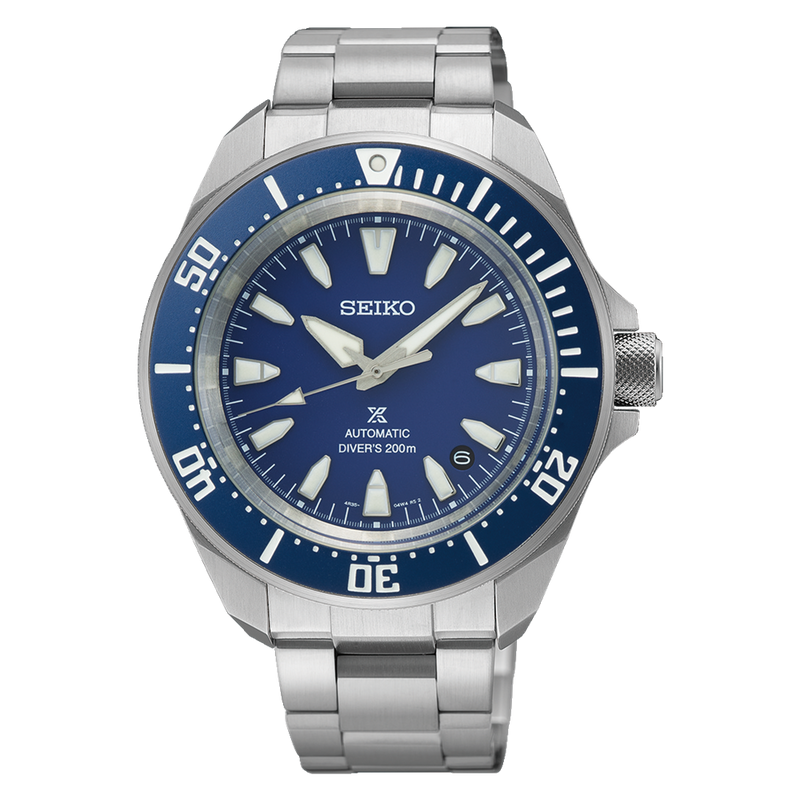 Seiko Prospex Diver Watch 200M Blue Dial Stainless Steel Elegance SRPL51K