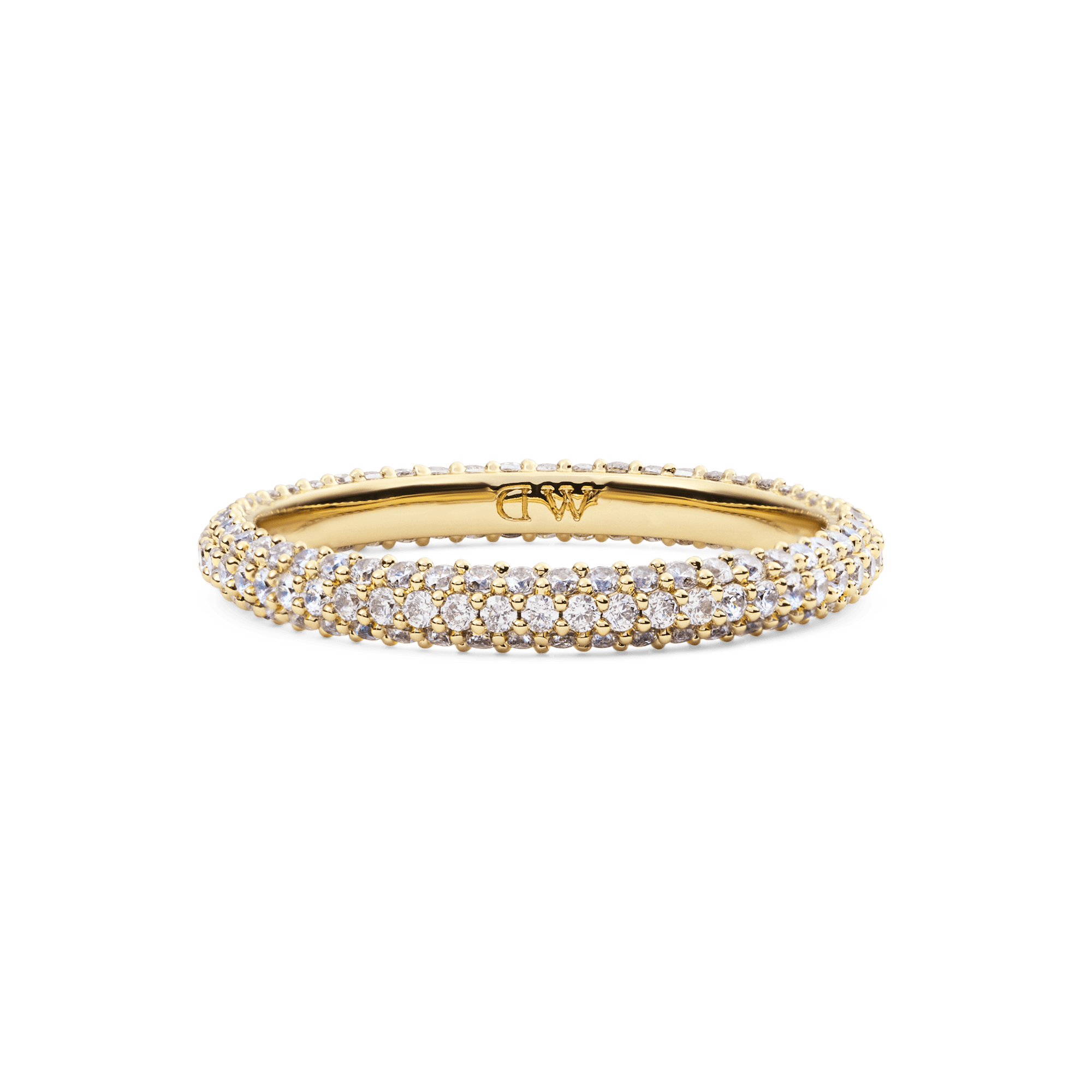 Daniel Wellington Pave Ring Gold 3 mm