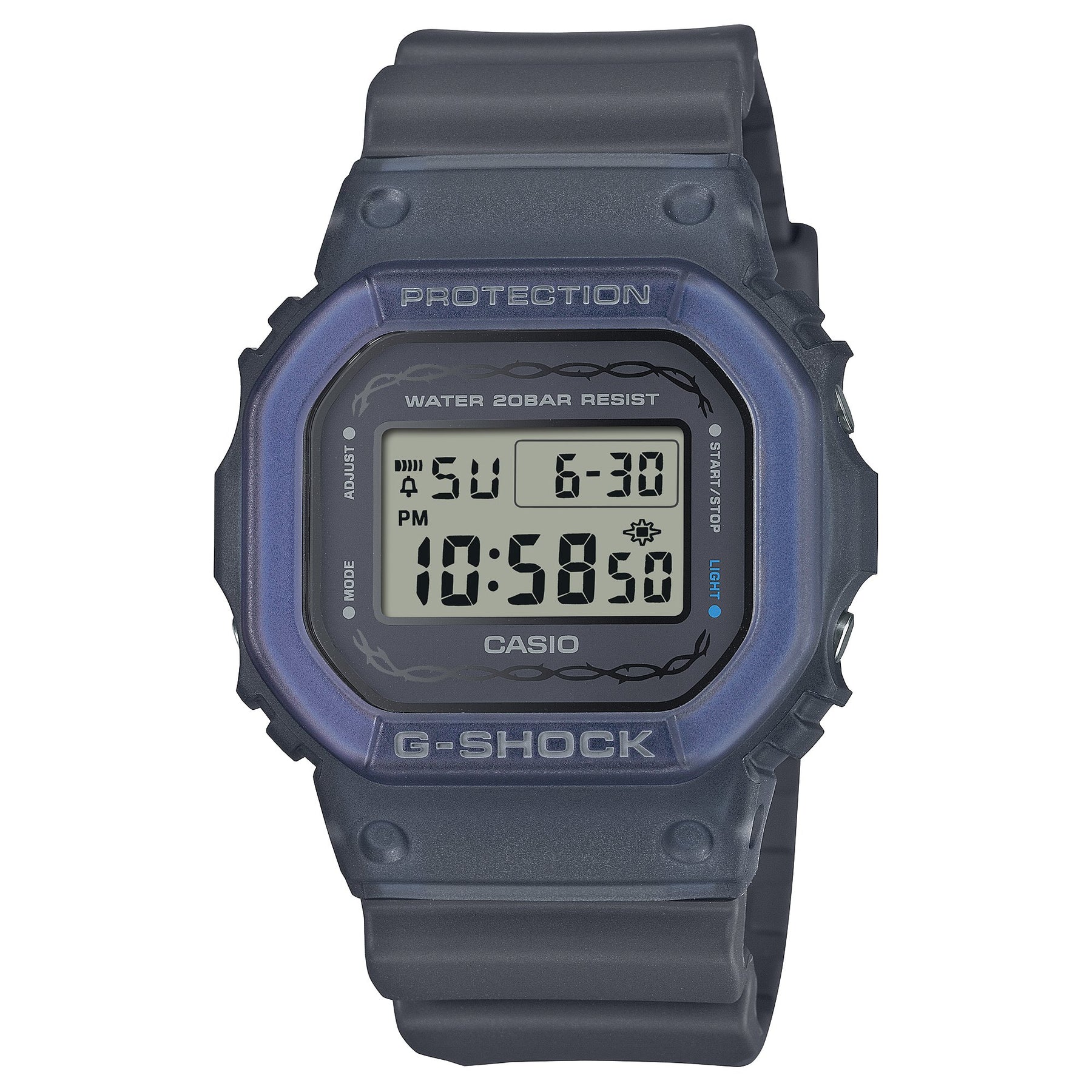 G-Shock 5600 Rose-Themed with Blue Bezel DW5600RS-8D